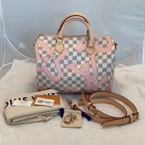 Louis Vuitton | Bags | Sale Louis Vuitton Tahitienne Speedy 3 Bandouliere |  Poshmark